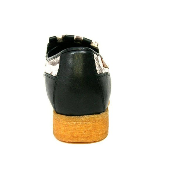 British Walkers Windsor Black Python Skin and Leather Custom Shoes - Picture 6 of 7